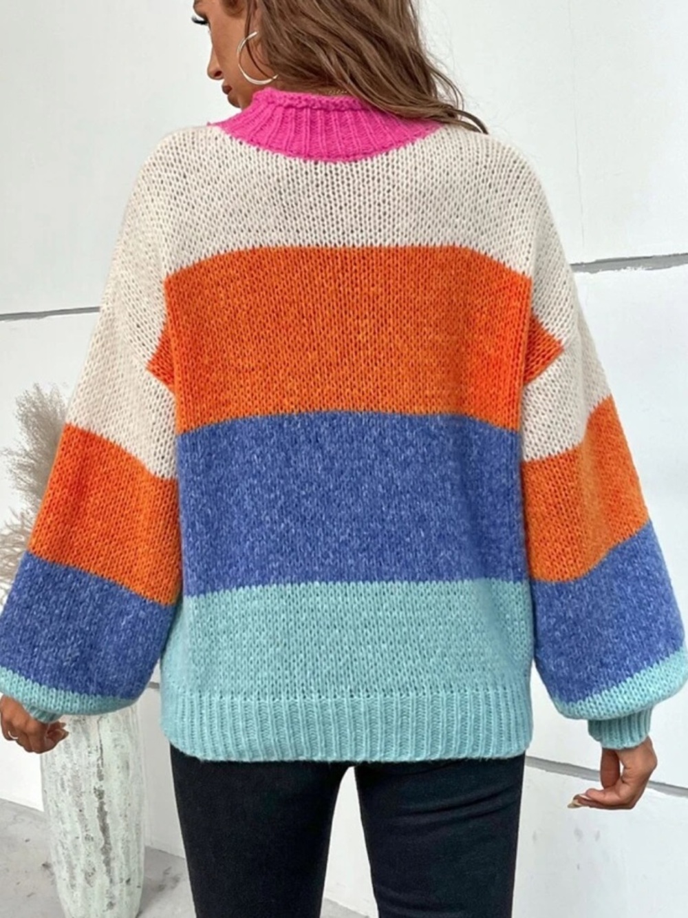 Color Block Sweater - Picture 10 of 13